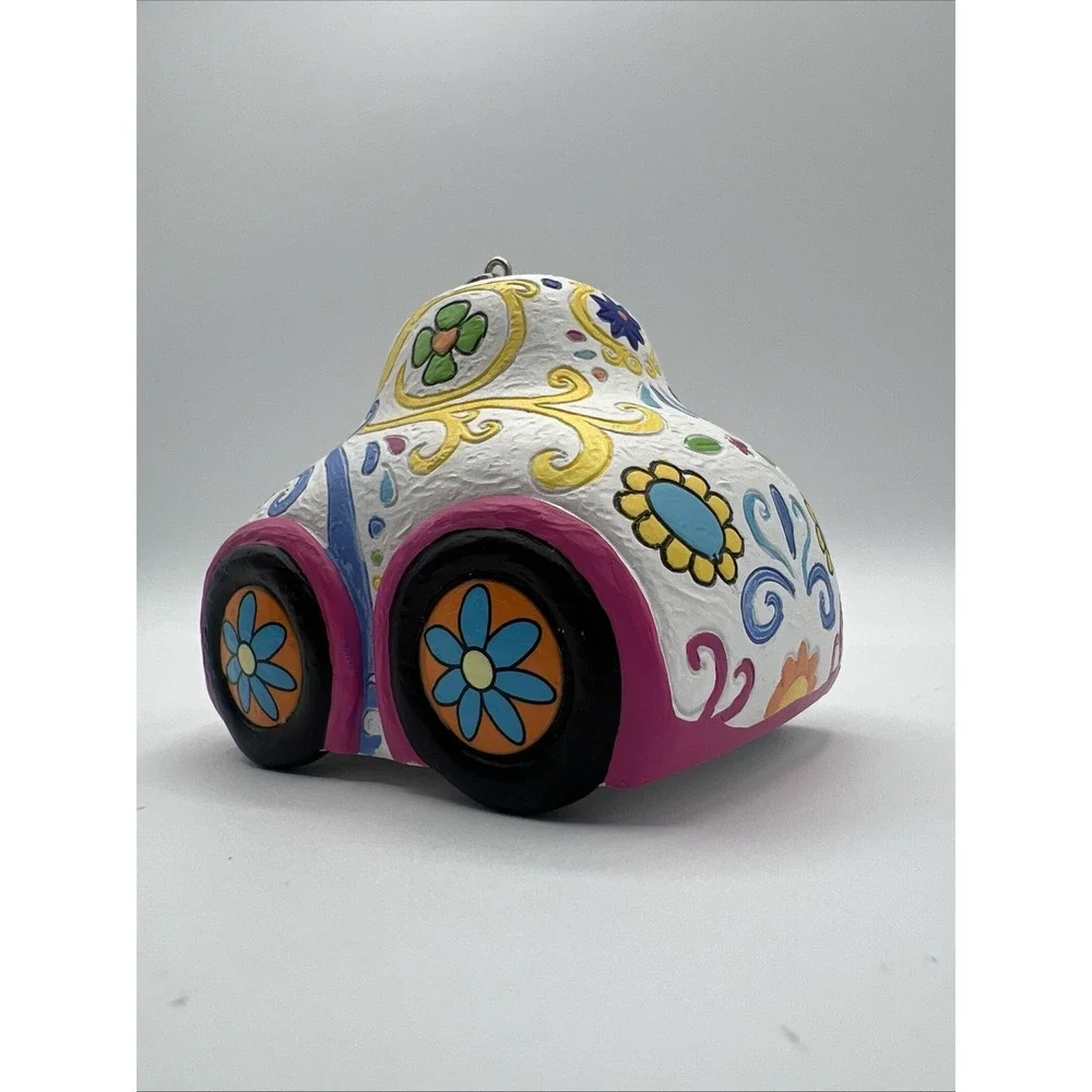 Disney Pixar CARS LAND RESIN Ornament Sugar Skull Day‎ of the Dead Car NEW